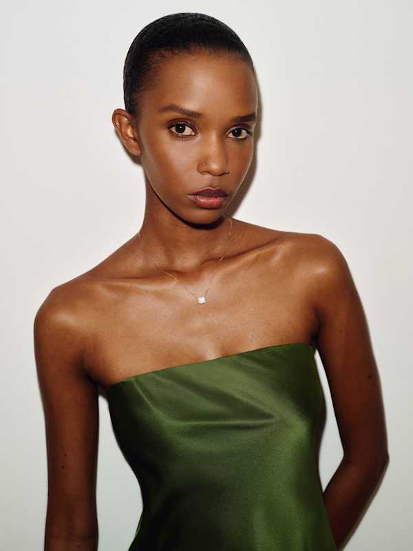 Oren Silk Dress - Topiary