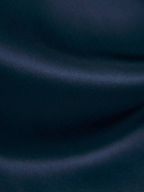 Daniela Silk Dress - Navy