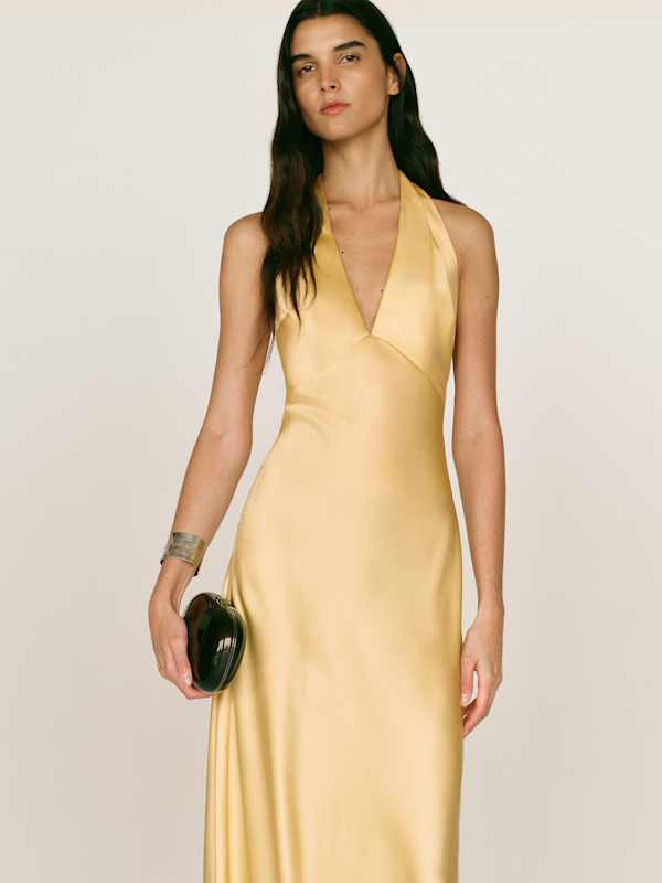 Robe en soie Daniela - Ray Of Light