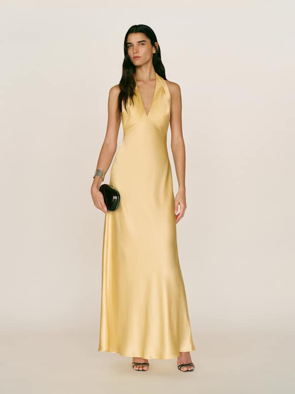 Robe en soie Daniela - Ray Of Light