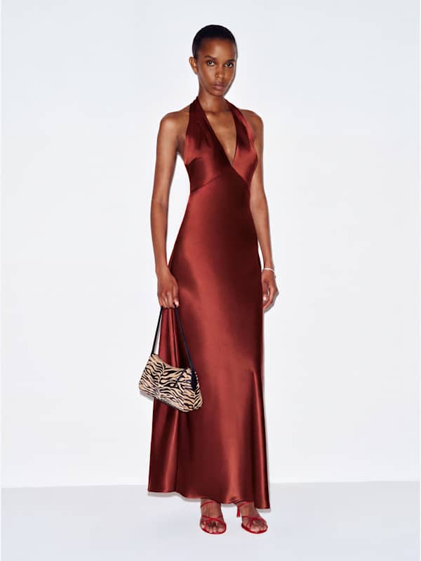 Daniela Silk Dress - Romance