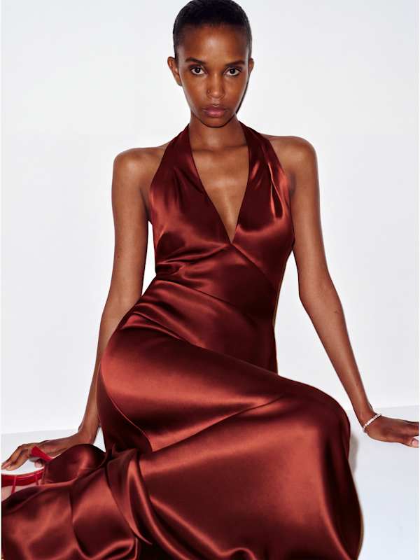 Daniela Silk Dress - Romance