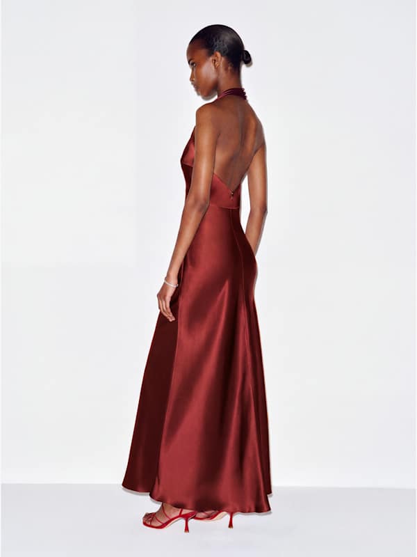 Daniela Silk Dress - Romance