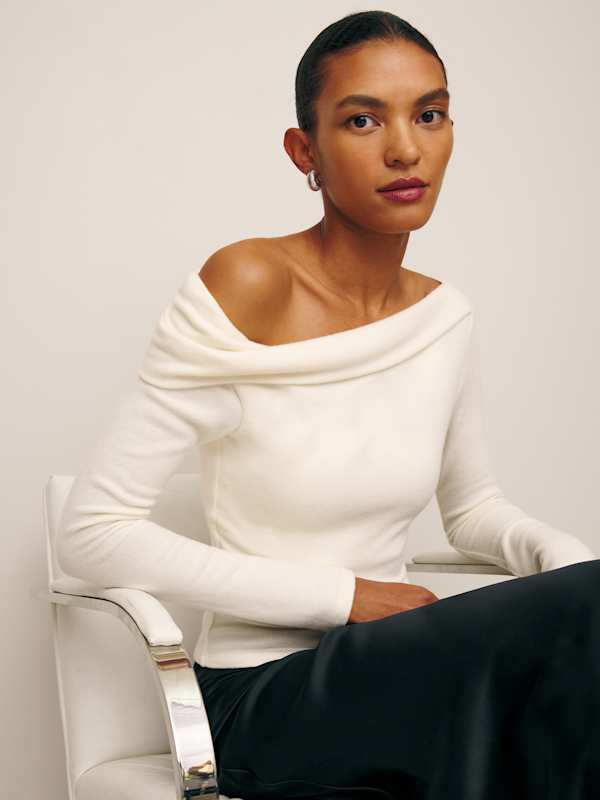 Elio Knit Top - Fior Di Latte