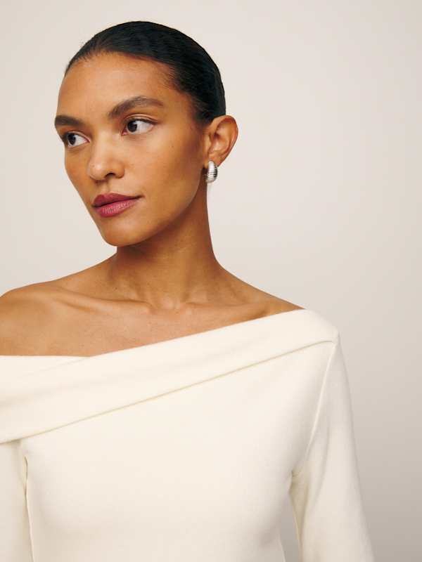 Elio Knit Top - Fior Di Latte