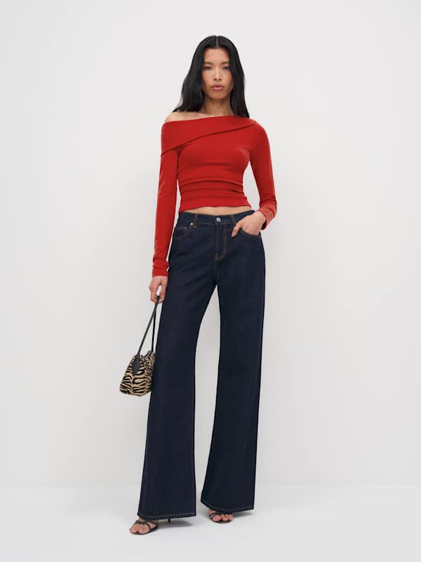 Elio Knit Top - Lipstick