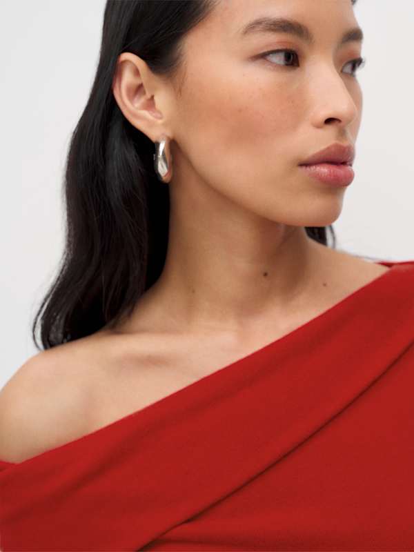 Elio Knit Top - Lipstick