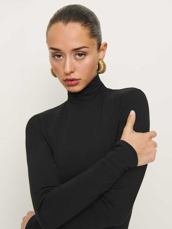 Cordelia Knit Bodysuit - Black
