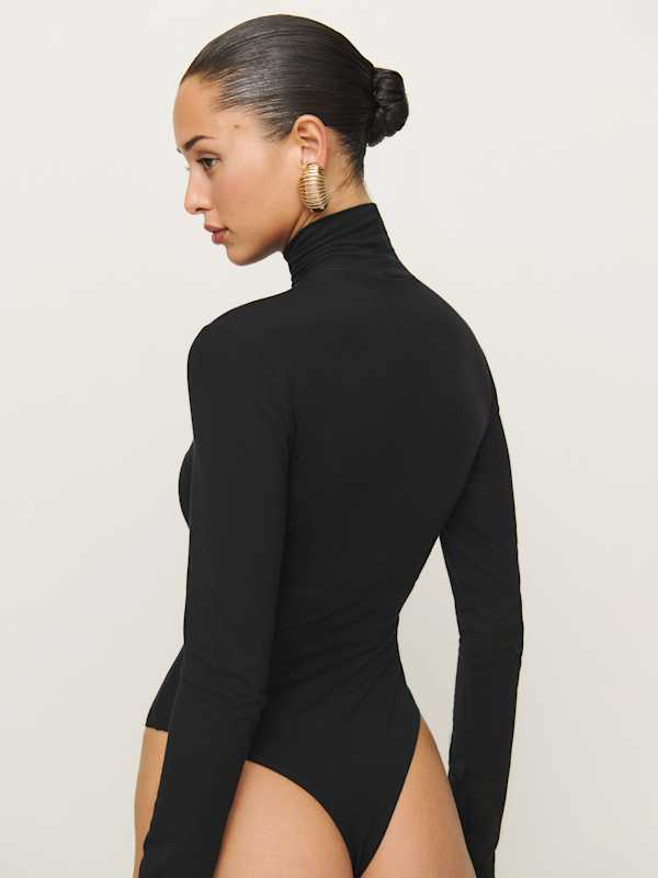 Cordelia Knit Bodysuit - Black