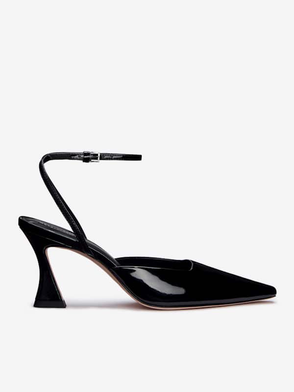 Natasha Pump - Black Patent