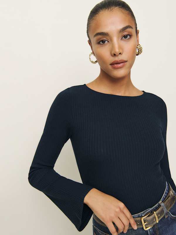 Miller Knit Top - Midnight