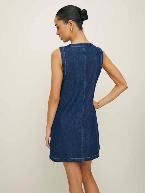 Tropez Denim Mini Dress - Salinas