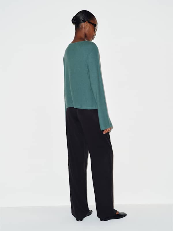 Eternity Knit Top - Dark Teal