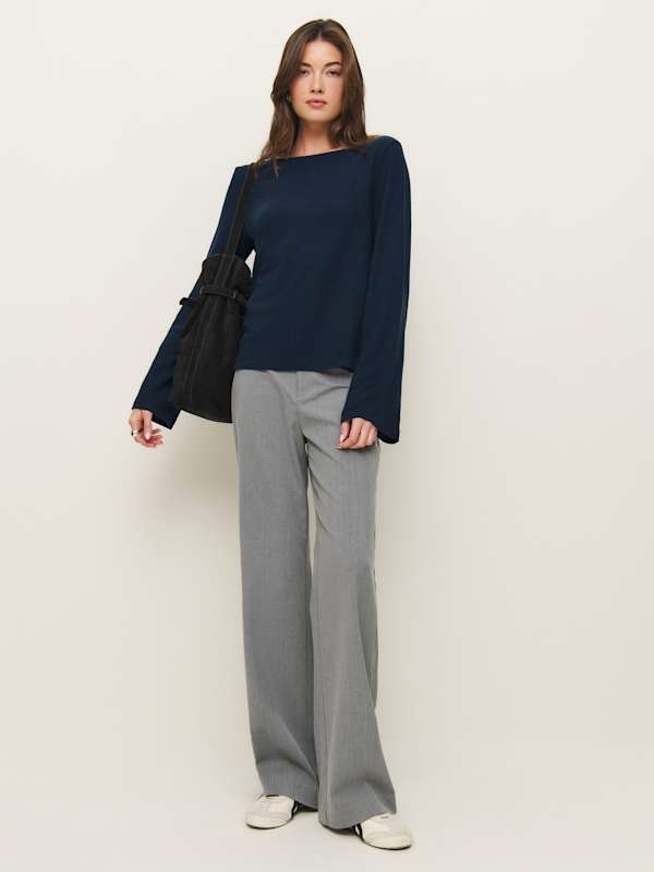 Eternity Knit Top - Midnight