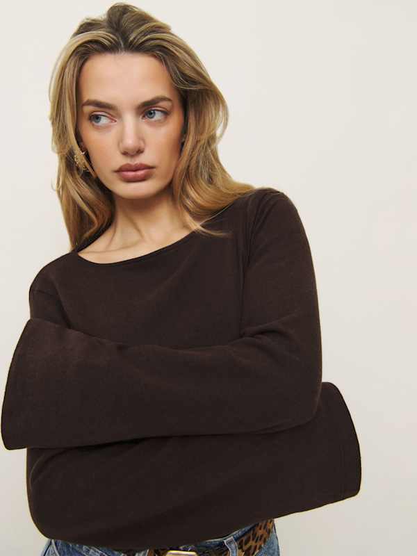 Eternity Knit Top - Mole