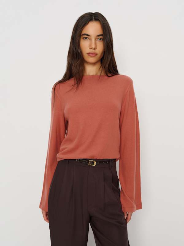 Eternity Knit Top - Rosewood