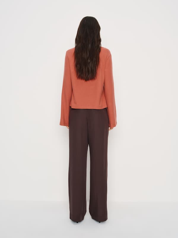 Eternity Knit Top - Rosewood