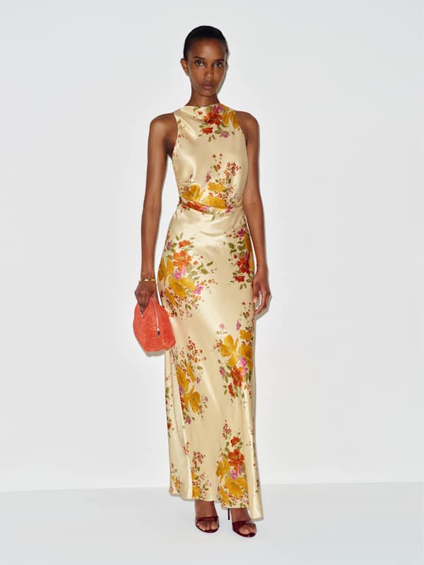 Robe en soie Anaiis - Crescendo