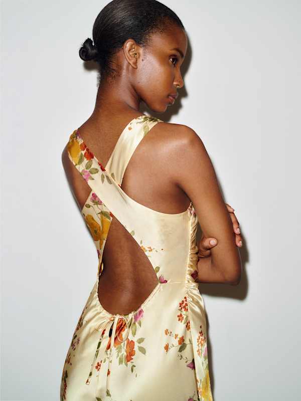 Robe en soie Anaiis - Crescendo