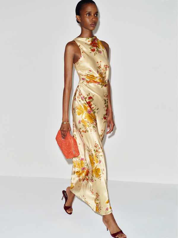 Robe en soie Anaiis - Crescendo