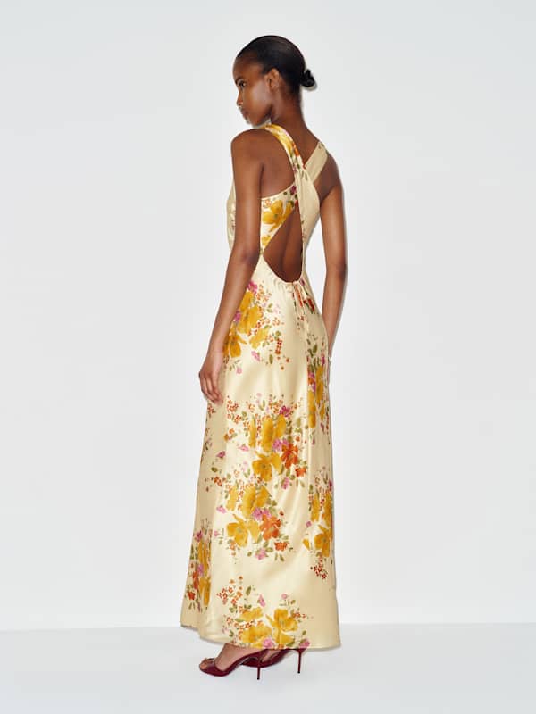 Robe en soie Anaiis - Crescendo