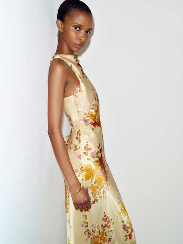 Robe en soie Anaiis - Crescendo