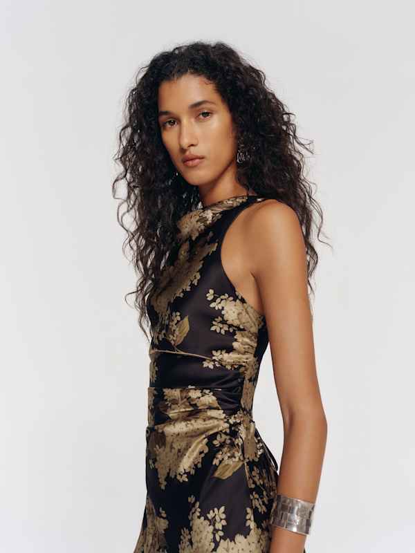 Anaiis Silk Dress - Pantomime