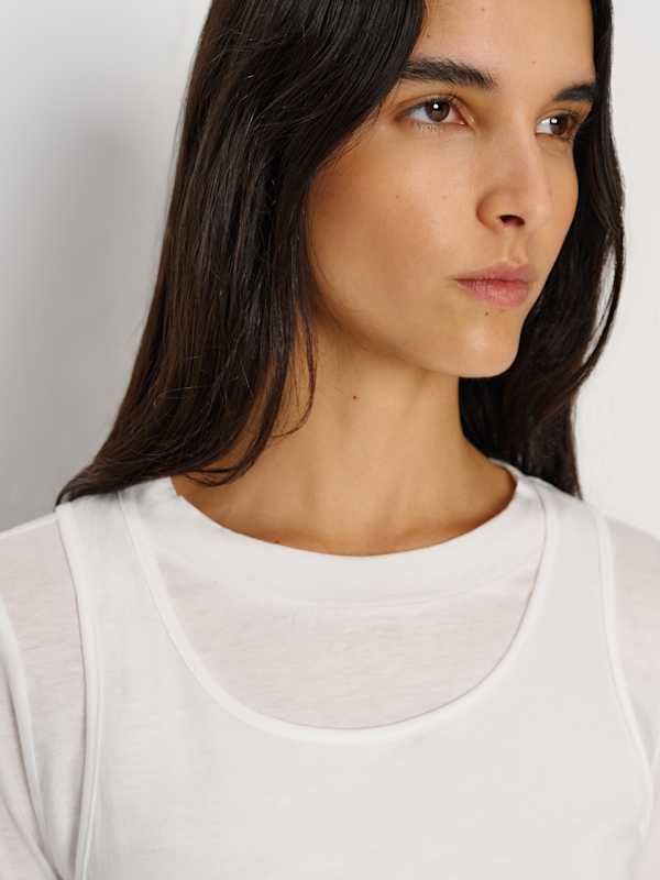 Seline Knit Top - White