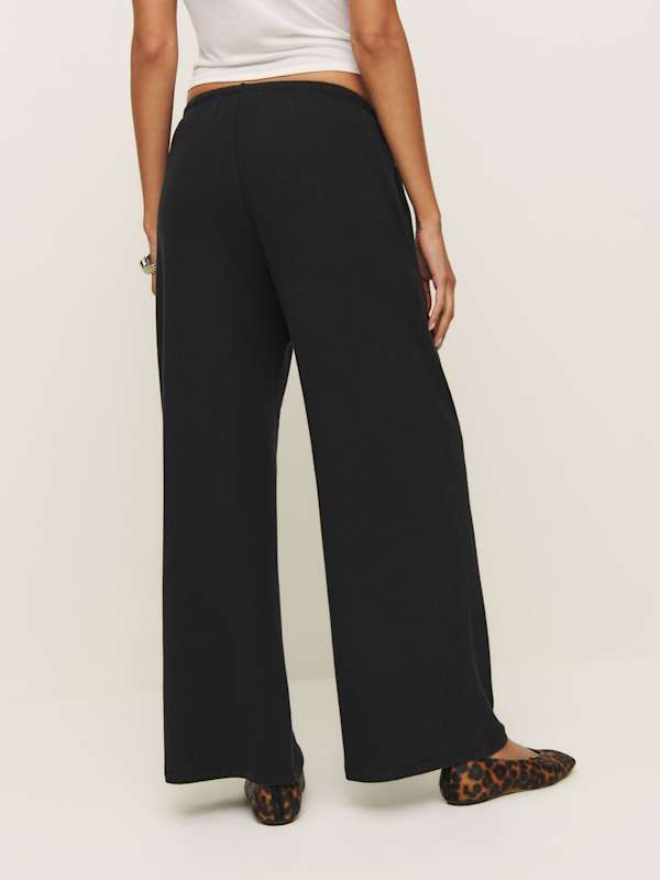 Olina Knit Pant - Black