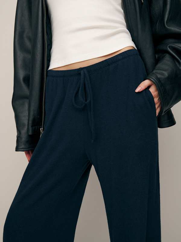 Olina Knit Pant - Midnight