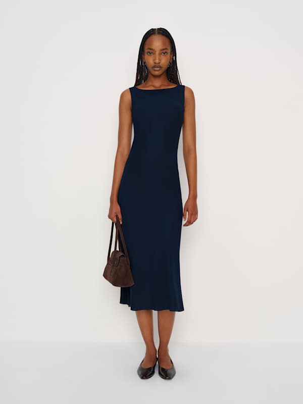 Topanga Dress - Navy