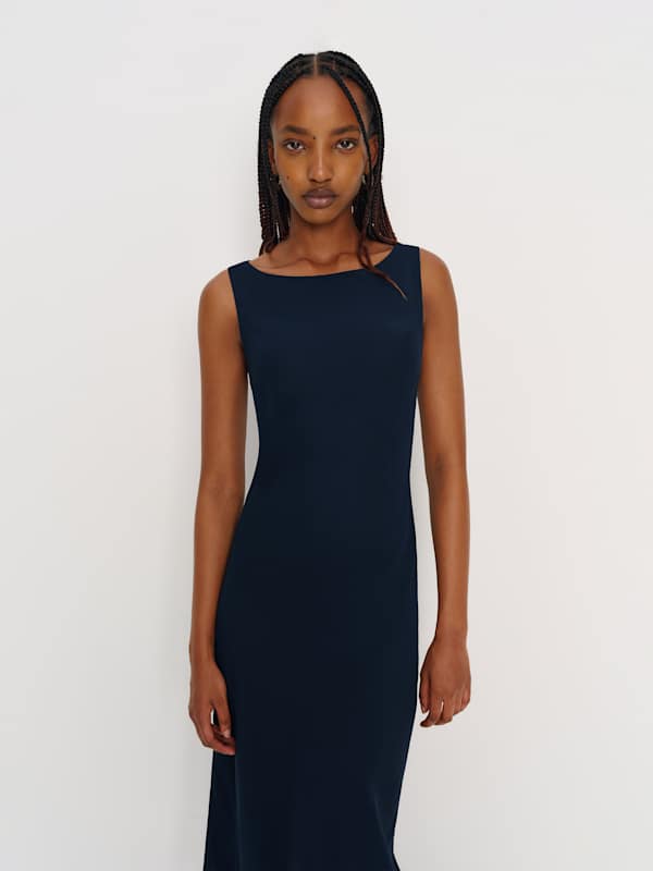 Topanga Dress - Navy