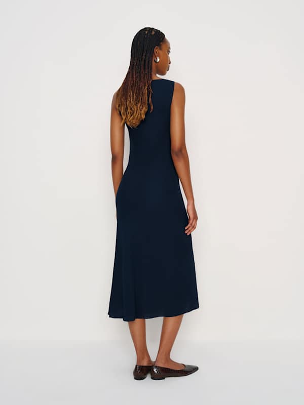Topanga Dress - Navy