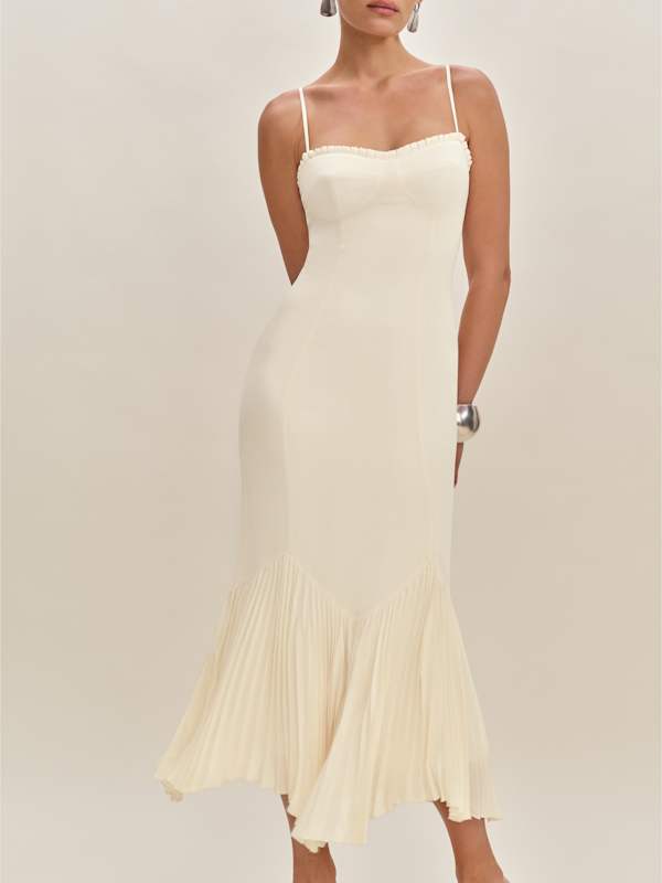 Aiko Dress - Fior Di Latte