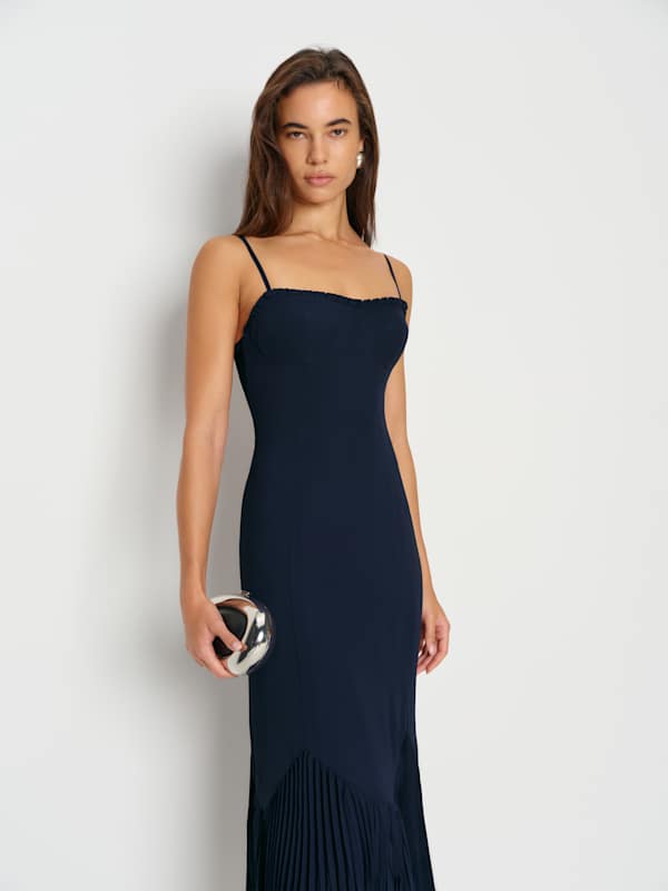 Aiko Dress - Navy