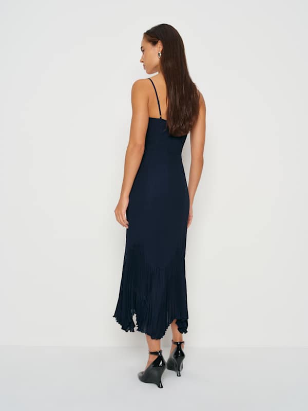 Aiko Dress - Navy