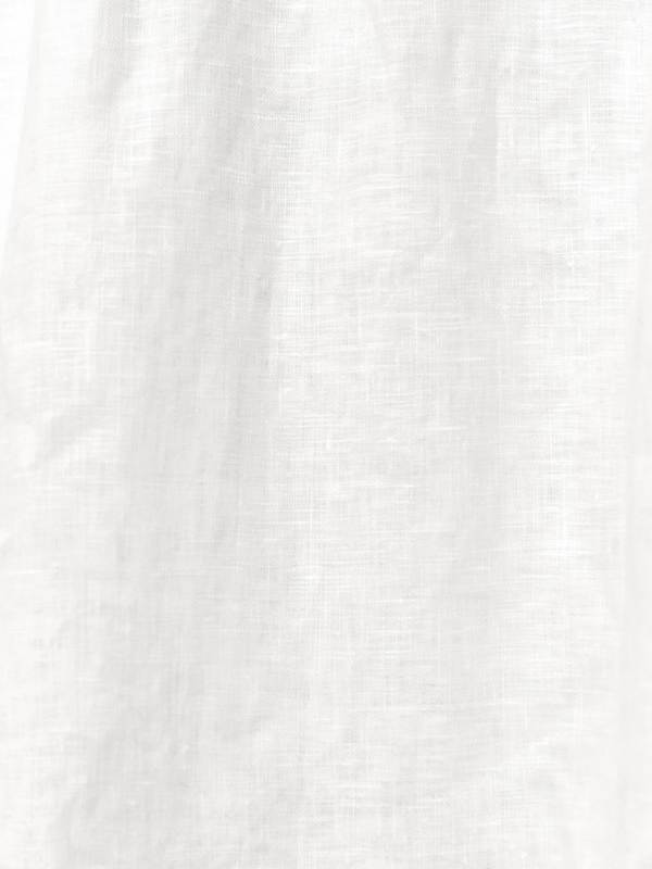 Azalea Linen Top - White