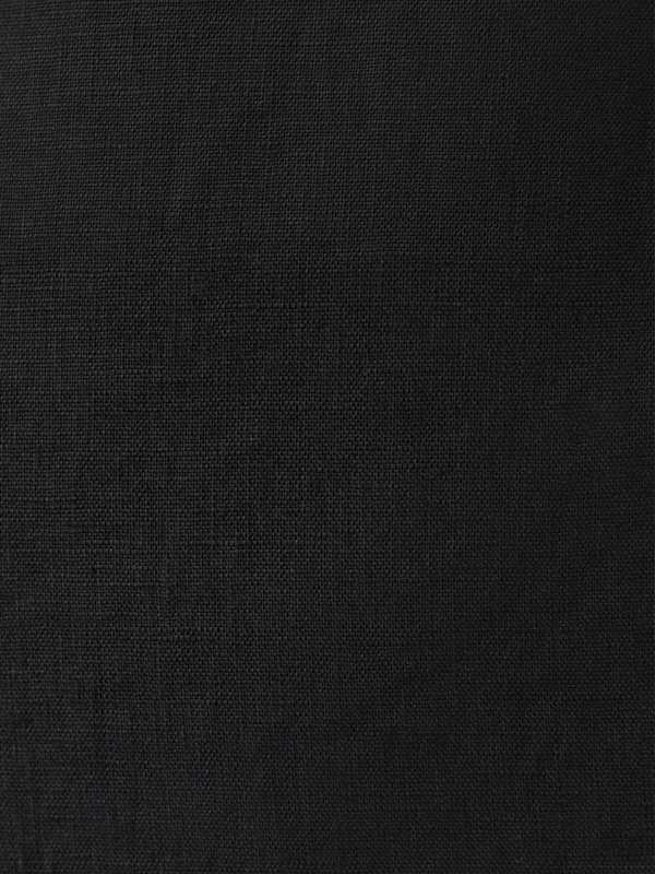 Amela Linen Top - Black