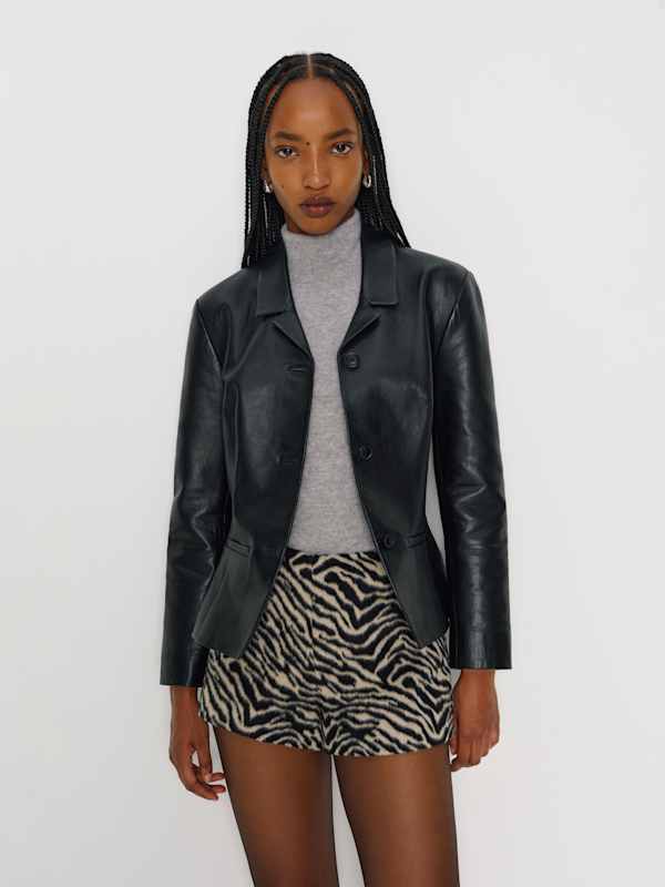 June Low Rise Short - Animal