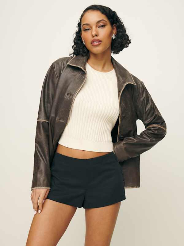 June Low Rise Short - Black