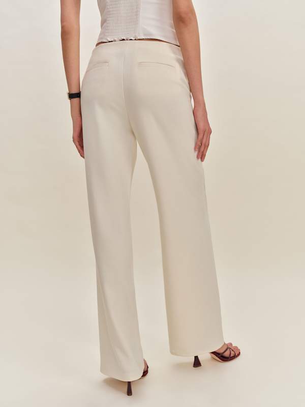Vida Low Rise Pant - Cream