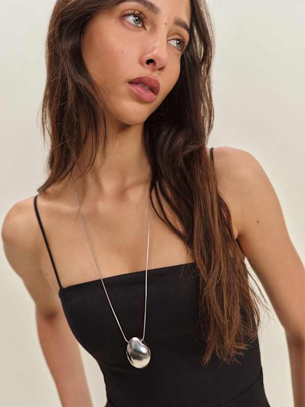 Monette Linen Dress - Black