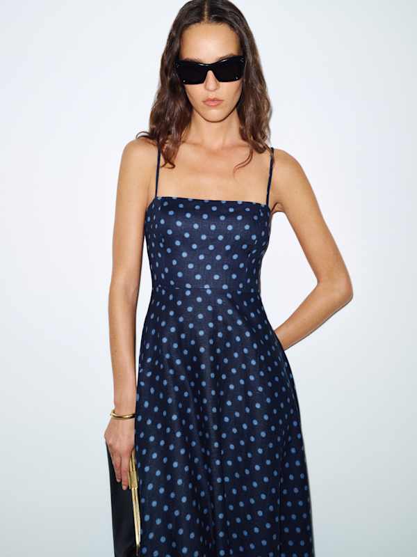 Monette Linen Dress - Palo
