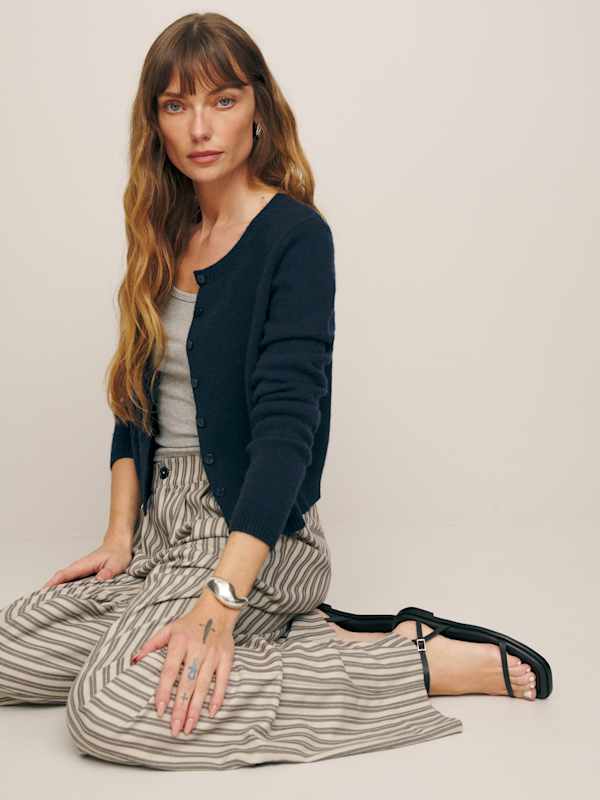 Lake Flat Sandal - Black Leather