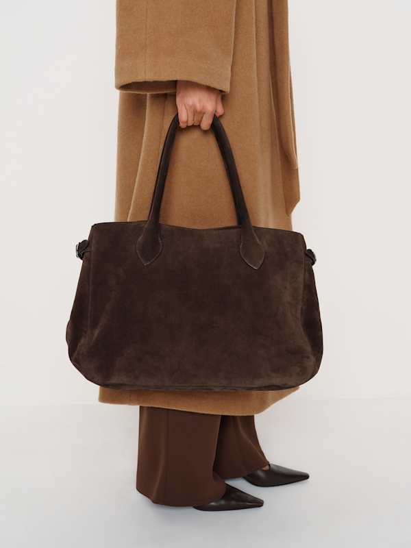 Oversized Patrizia Bag - Boss Suede