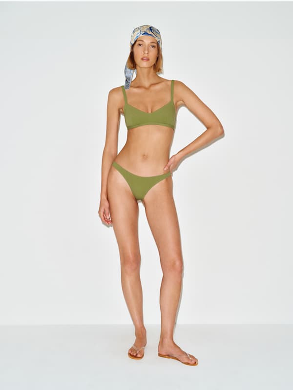 Haut de bikini Soleil - Green Bean