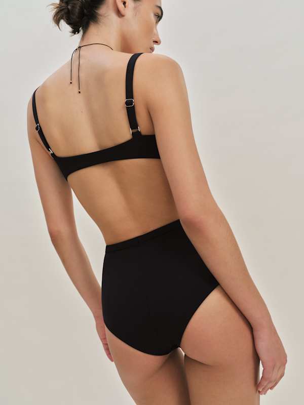 Azure Bikini Bottom - Black