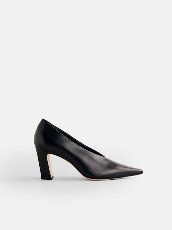 Nolita Pump - Black Leather