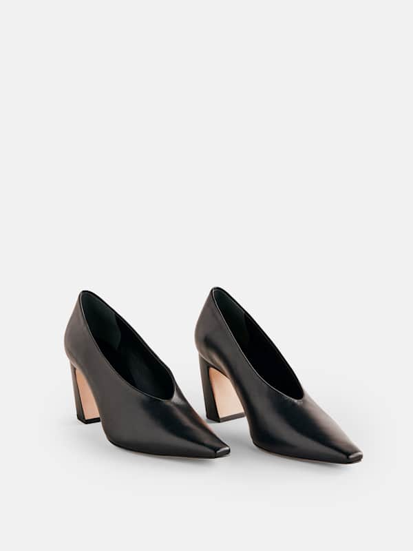 Nolita Pump - Black Leather