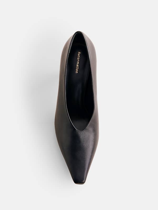 Nolita Pump - Black Leather